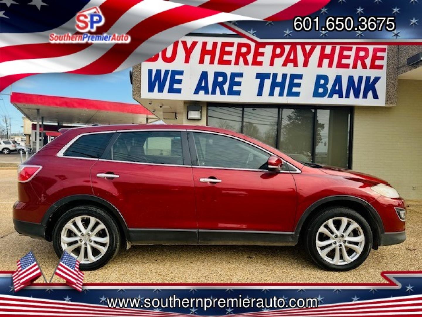 2011 RED MAZDA CX-9 GRAND TOURING (JM3TB2DA6B0) , located at 922 W. Beacon St., Philadelphia, MS, 39350, (601) 650-3675, 32.770447, -89.127151 - Photo#6